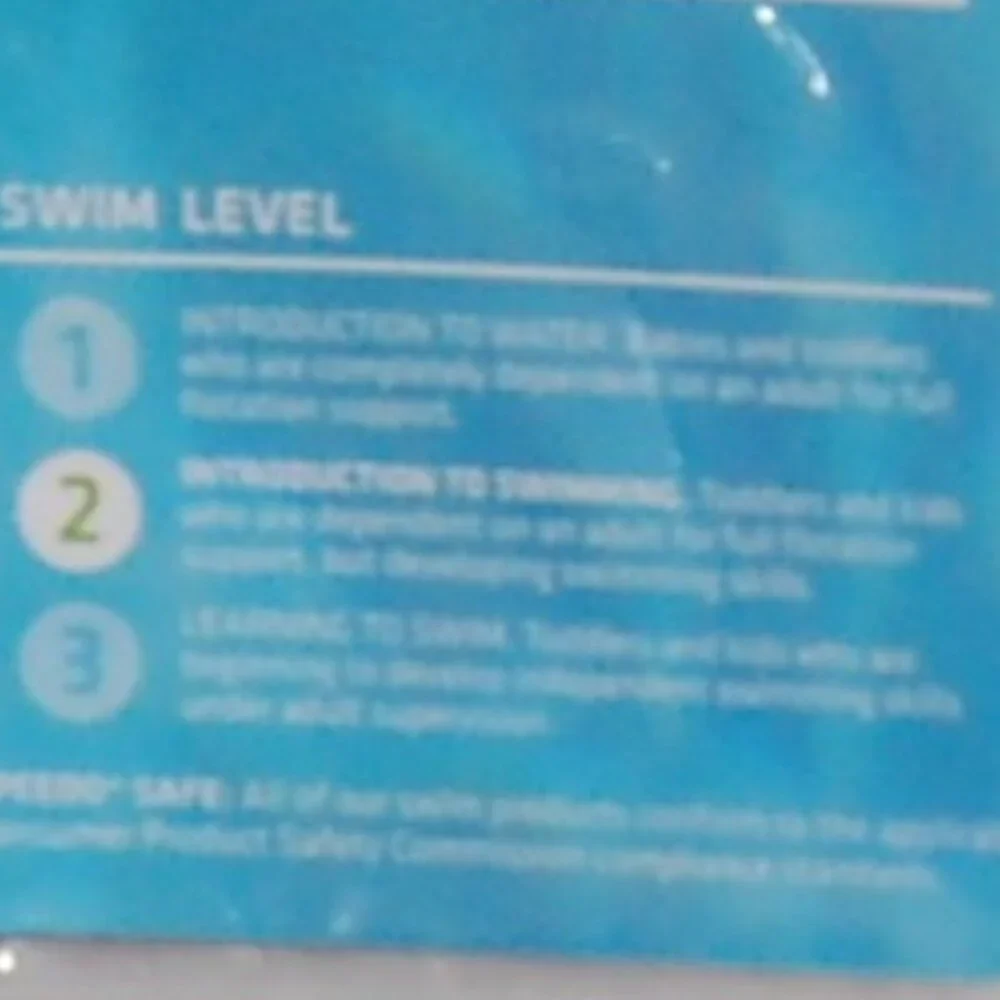 NWT Speedo Basic Armbands, 2 Pairs, Age 2-12